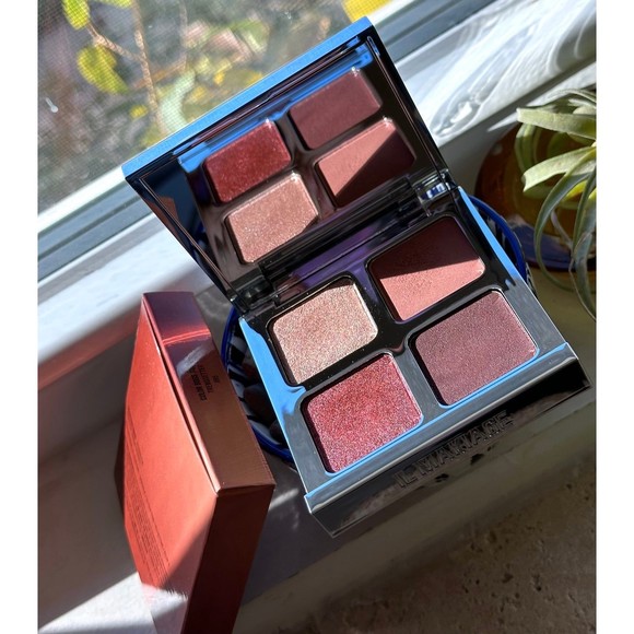 IL MAKIAGE Trendsetter Color Boss Squad Eyeshadow Palette Quad Burgundy Metallic - Picture 7 of 12